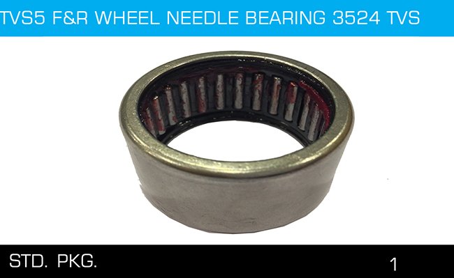 TVS5 F&R WHEEL NEEDLE BEARING 3524 TVS